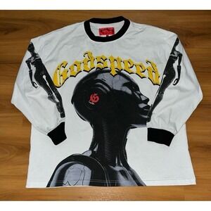 Mens GODSPEED Alexa Long Sleeve Crewneck Top Shirt‎